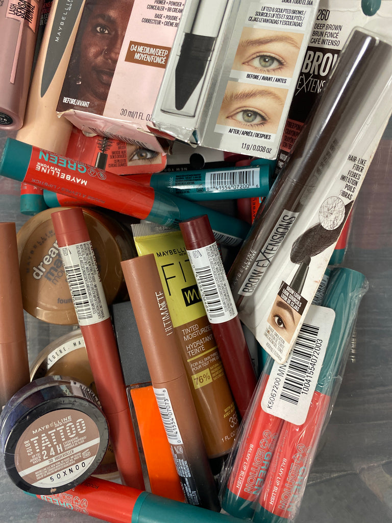 Maybelline Assorted Cosmetic Box (Lot Size: 50)